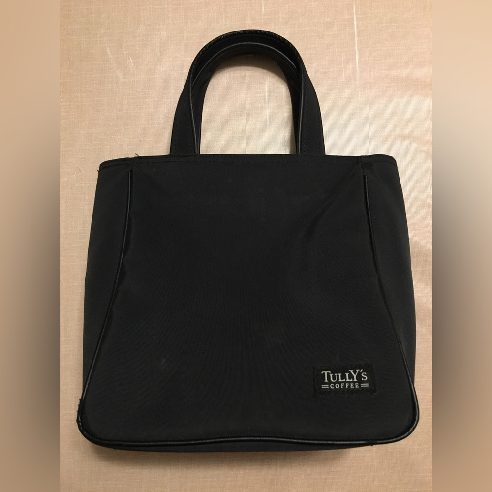 TULLY’S coffee black multi purpose handbag